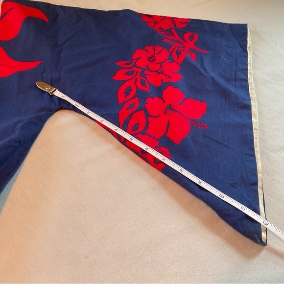 Floral Maxi Dress in Red and Blue - Picture 10 of 11